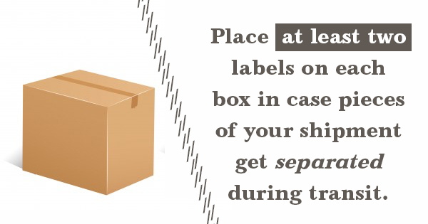 trade show shipments
