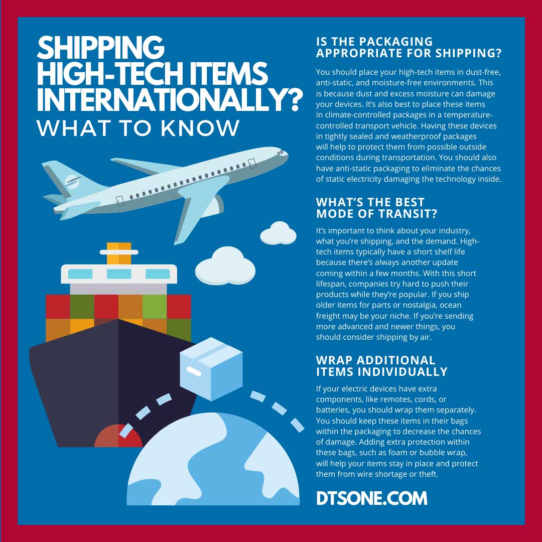 Shipping High-Tech Items Internationally? What To Know