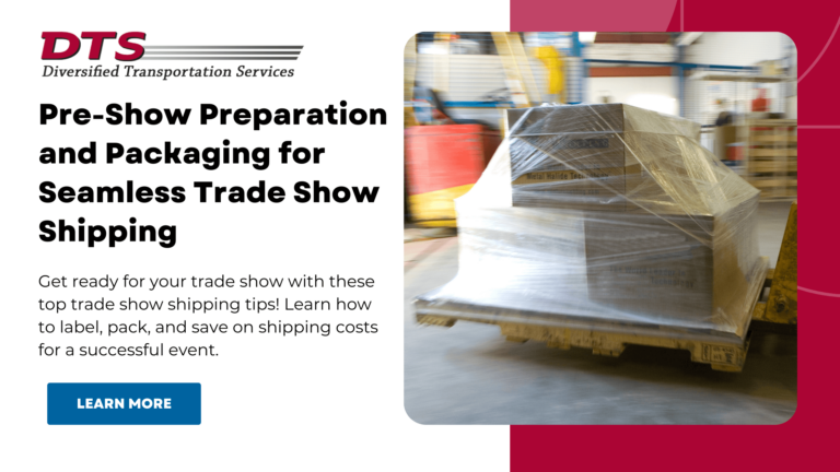 trade show shipping preparation